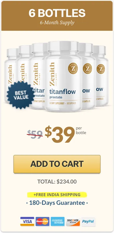 TitanFlow 6 bottles